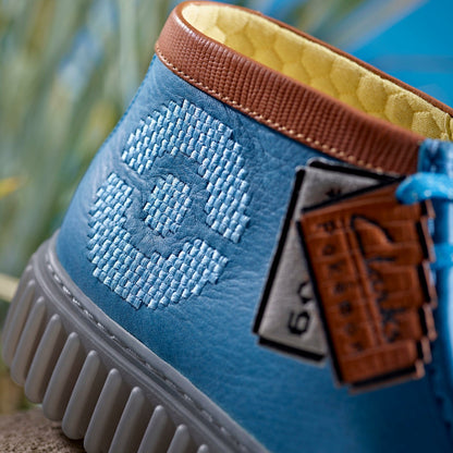 Clarks Men|Women Torhill Explore Blue Leather
