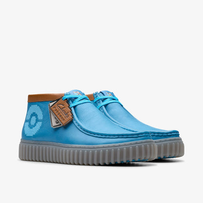 Clarks Men|Women Torhill Explore Blue Leather