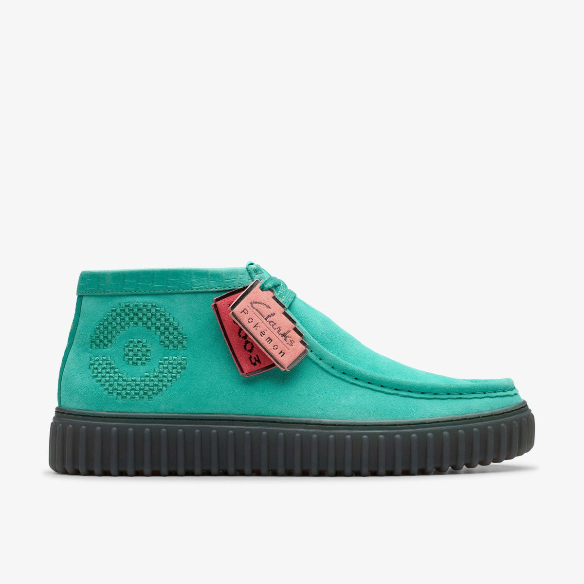 Clarks Men|Women Torhill Explore Turquoise Suede