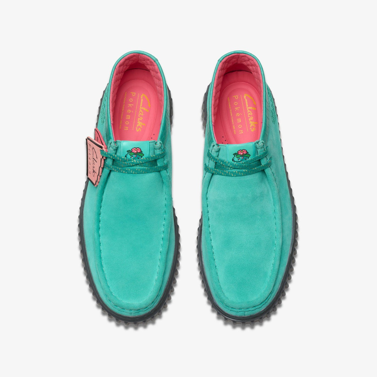 Clarks Men|Women Torhill Explore Turquoise Suede