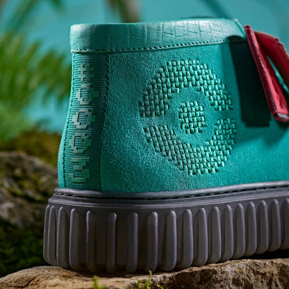 Clarks Men|Women Torhill Explore Turquoise Suede
