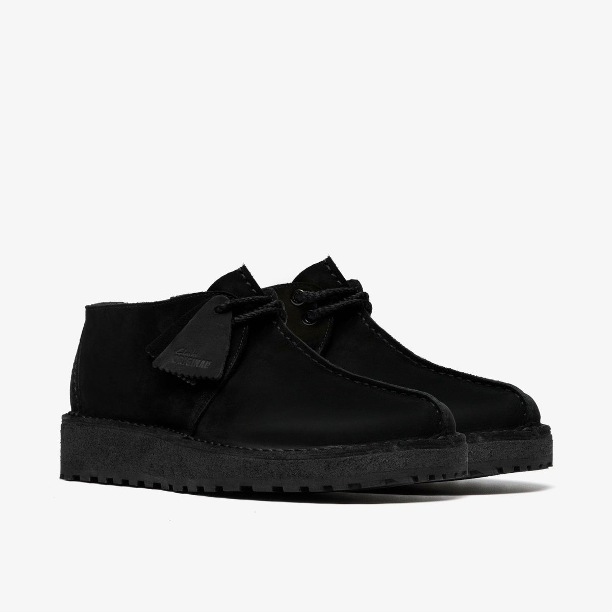 Clarks Men Trek Scout Black Nubuck