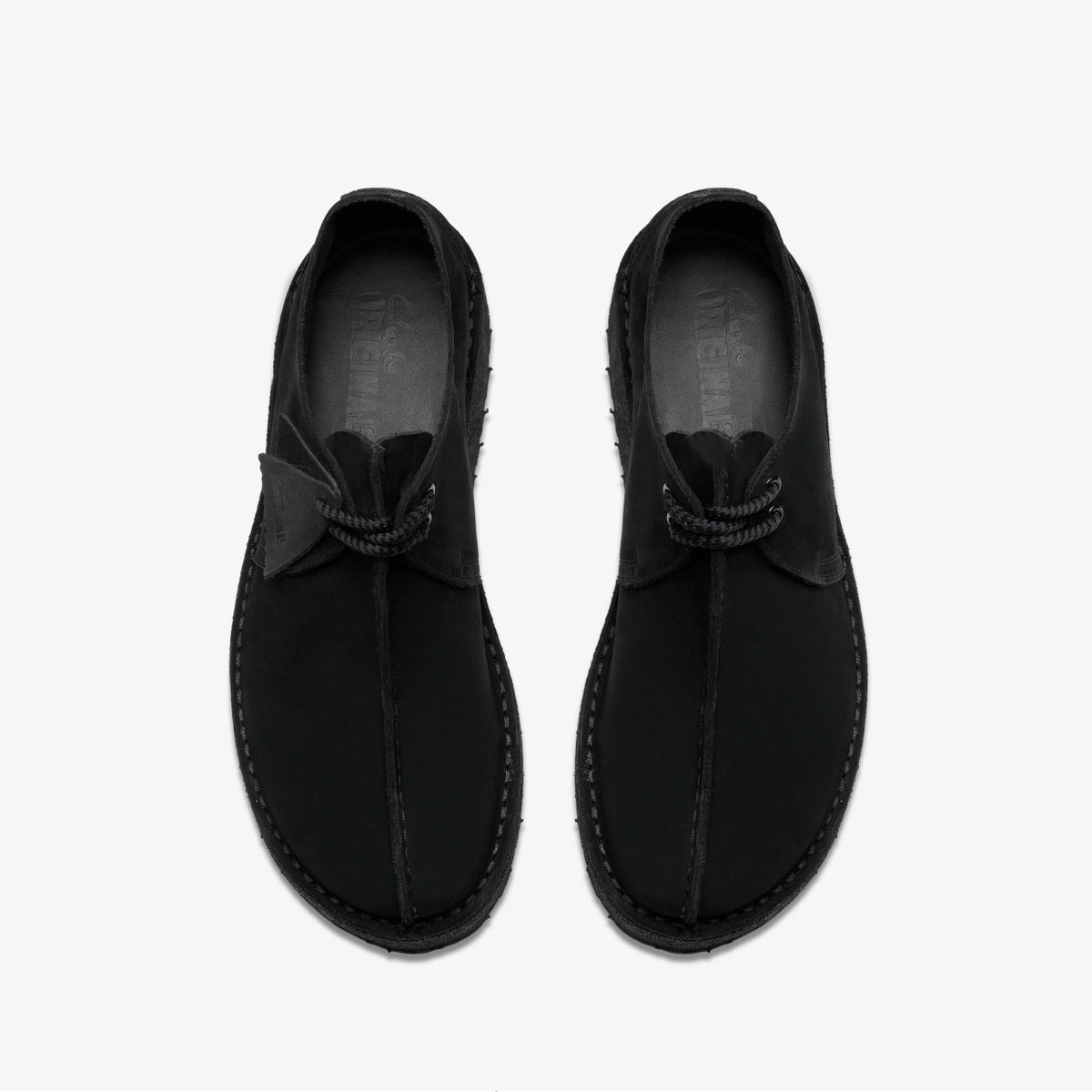 Clarks Men Trek Scout Black Nubuck