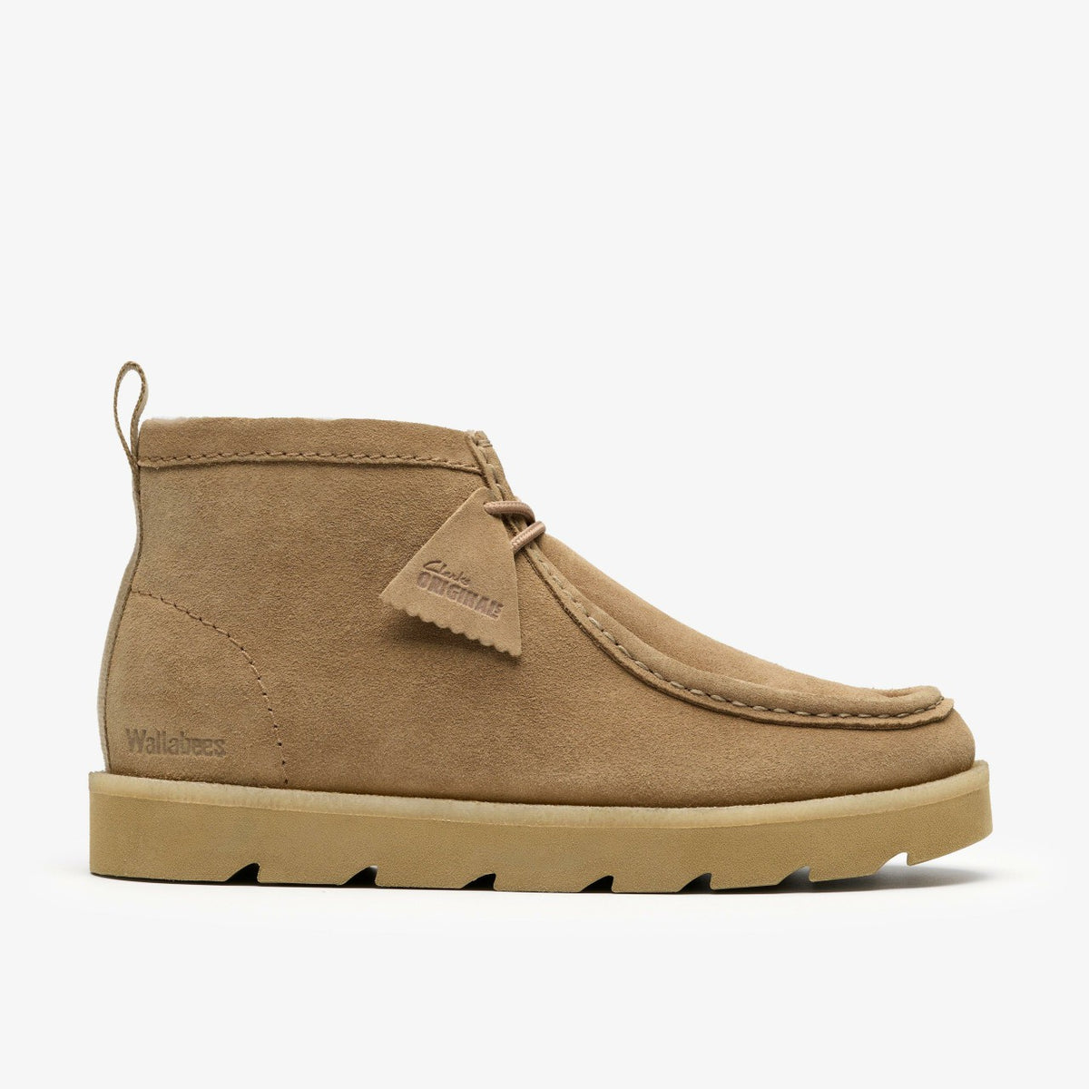 Clarks Men Meare Walla Boot Dark Sand Warmlined