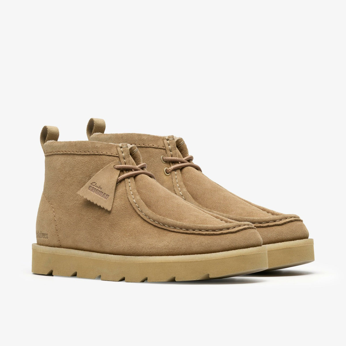 Clarks Men Meare Walla Boot Dark Sand Warmlined