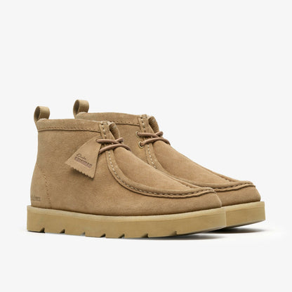 Clarks Men Meare Walla Boot Dark Sand Warmlined