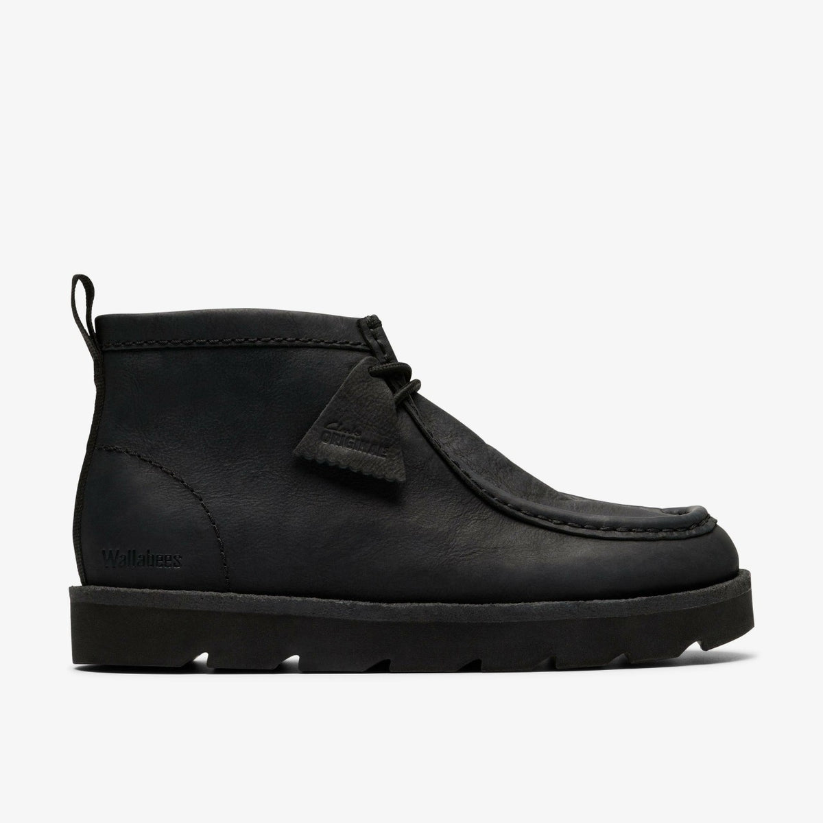 Clarks Men Meare Walla Boot Black Nubuck