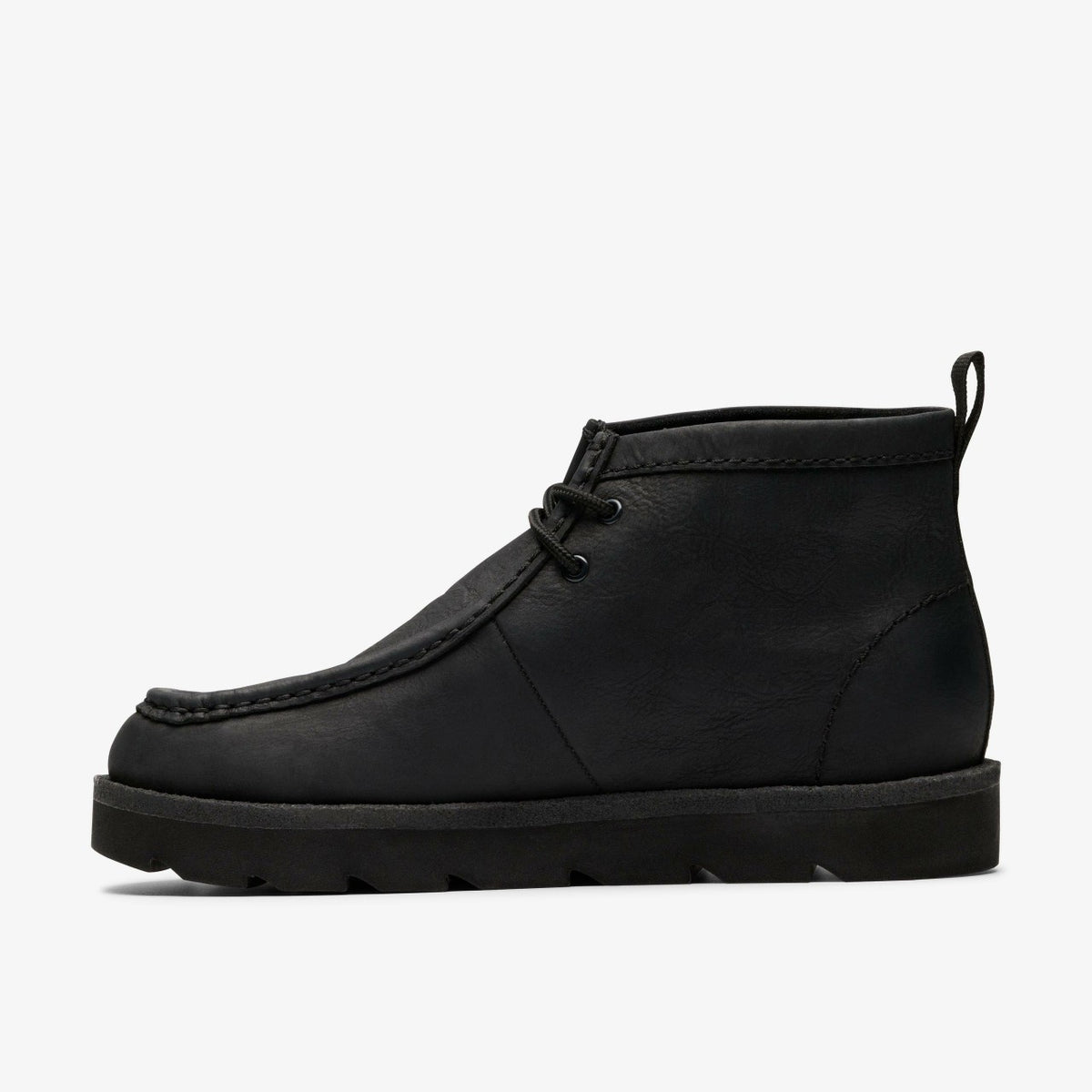 Clarks Men Meare Walla Boot Black Nubuck
