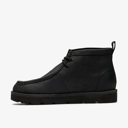 Clarks Men Meare Walla Boot Black Nubuck