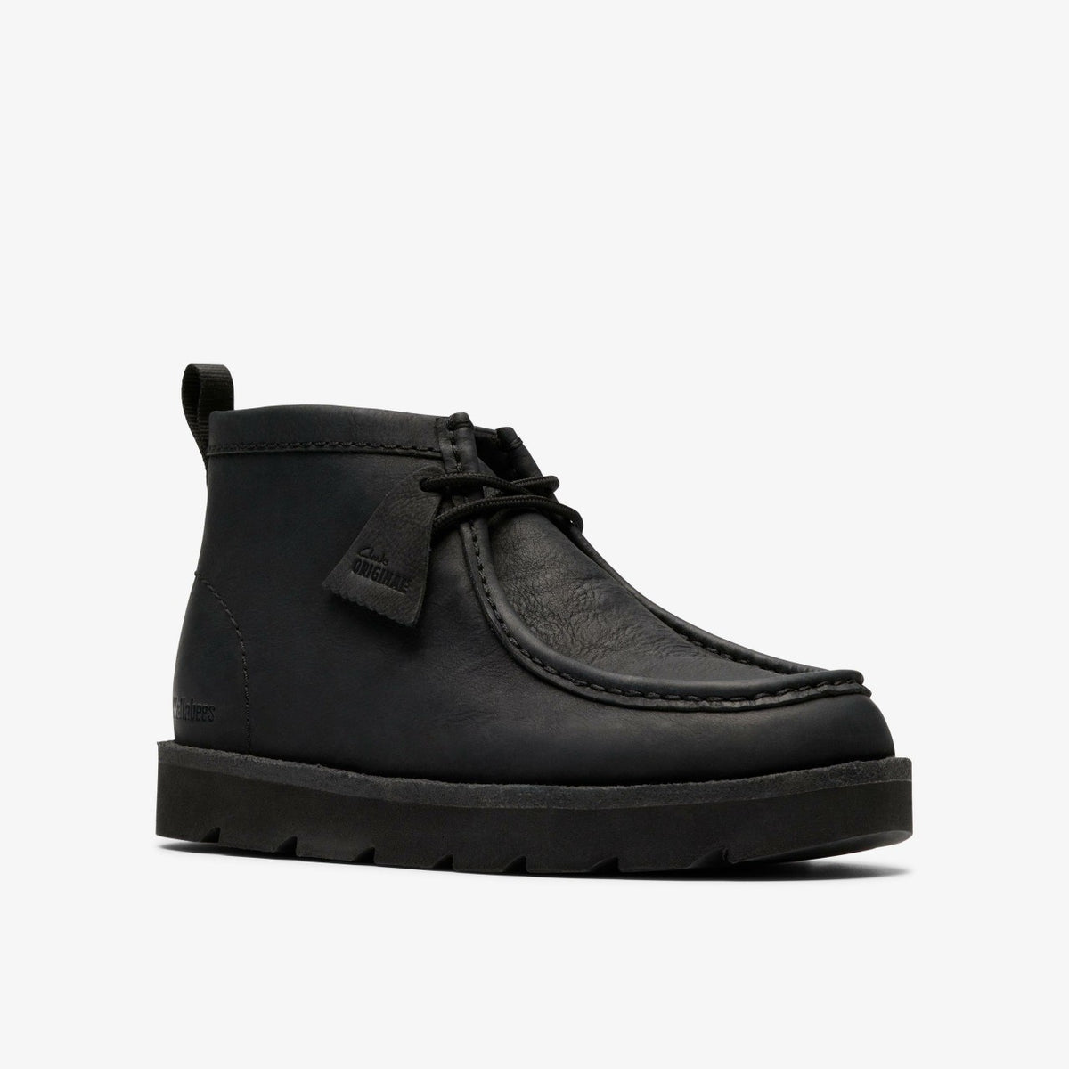 Clarks Men Meare Walla Boot Black Nubuck