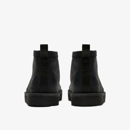 Clarks Men Meare Walla Boot Black Nubuck