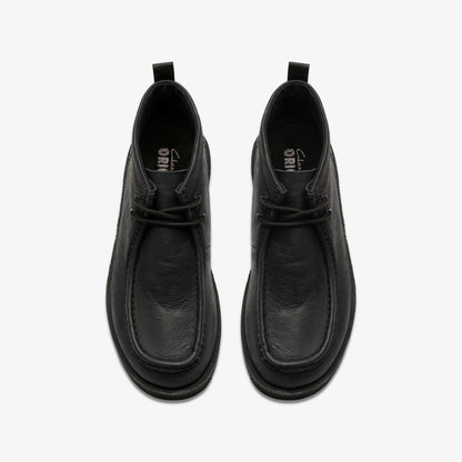 Clarks Men Meare Walla Boot Black Nubuck