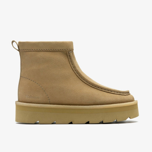 Clarks Women Meare Rooey Dark Sand Warmlined