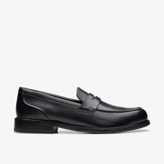 Clarks Men Craft Arlo Lo Black Leather