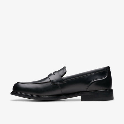 Clarks Men Craft Arlo Lo Black Leather