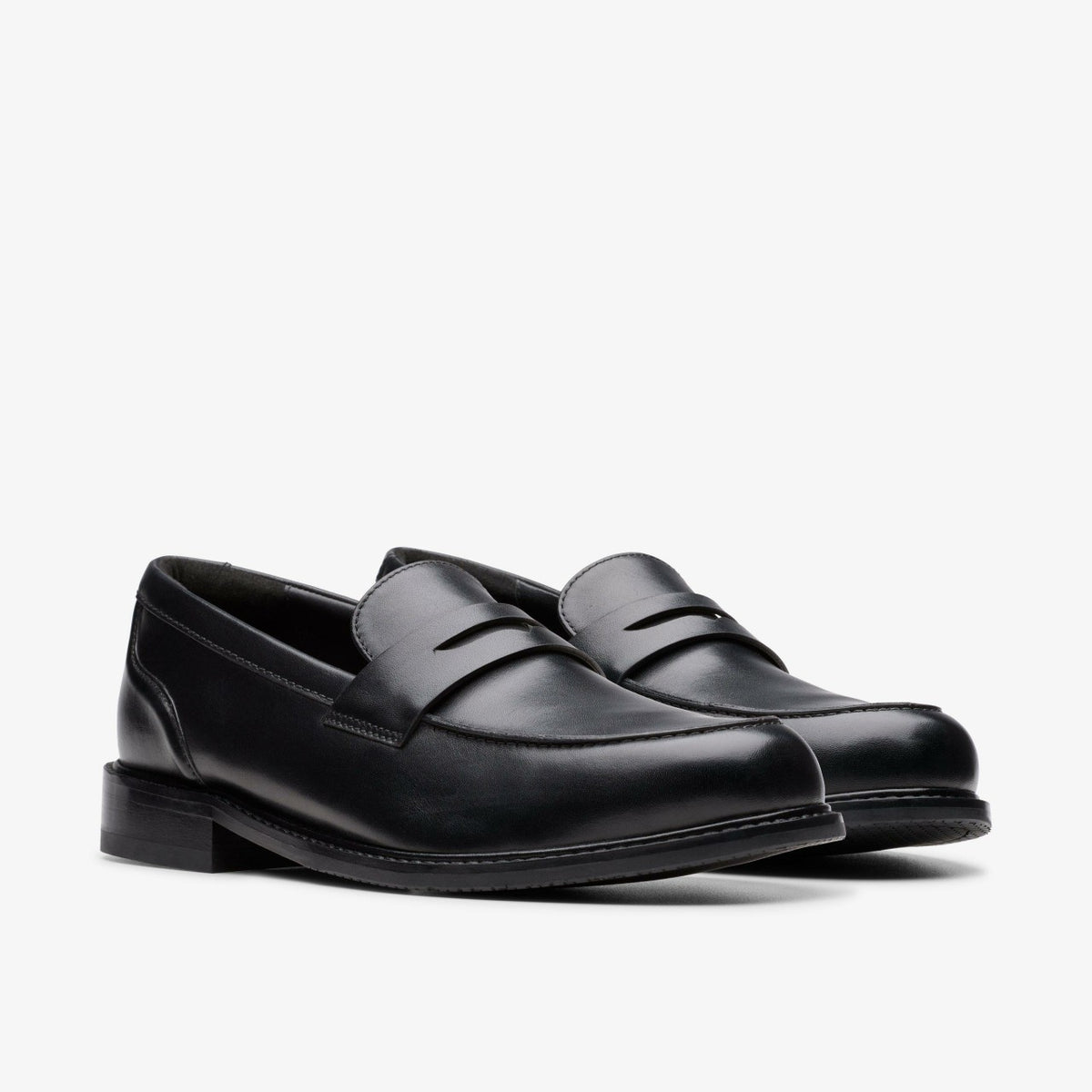 Clarks Men Craft Arlo Lo Black Leather