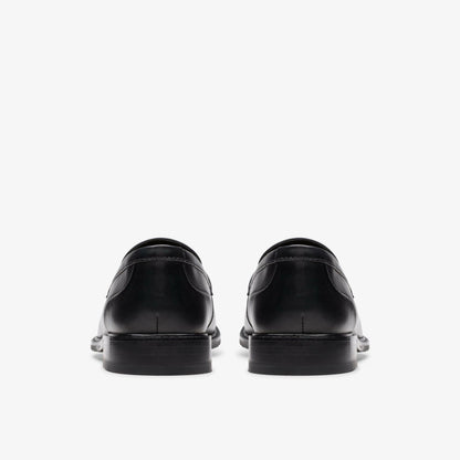 Clarks Men Craft Arlo Lo Black Leather