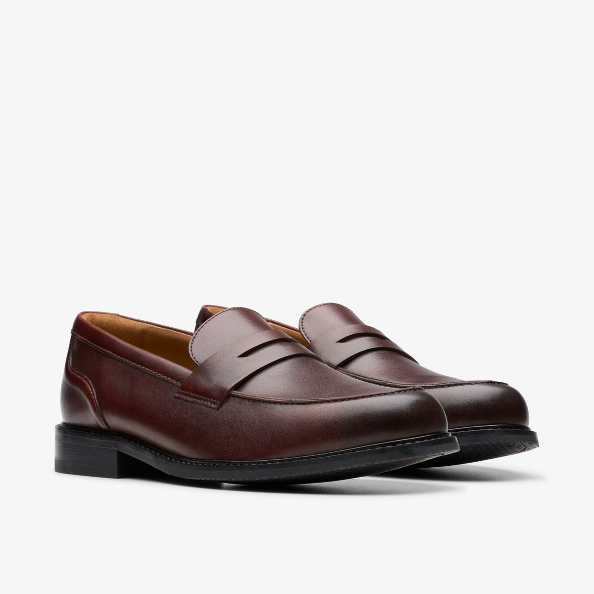 Clarks Men Craft Arlo Lo Tan Leather