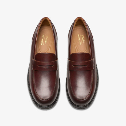 Clarks Men Craft Arlo Lo Tan Leather