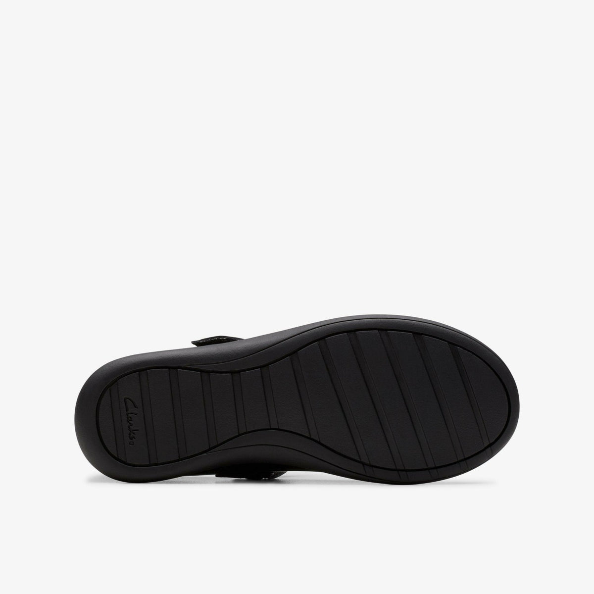Clarks Kids Etch Pure Kid Black Patent