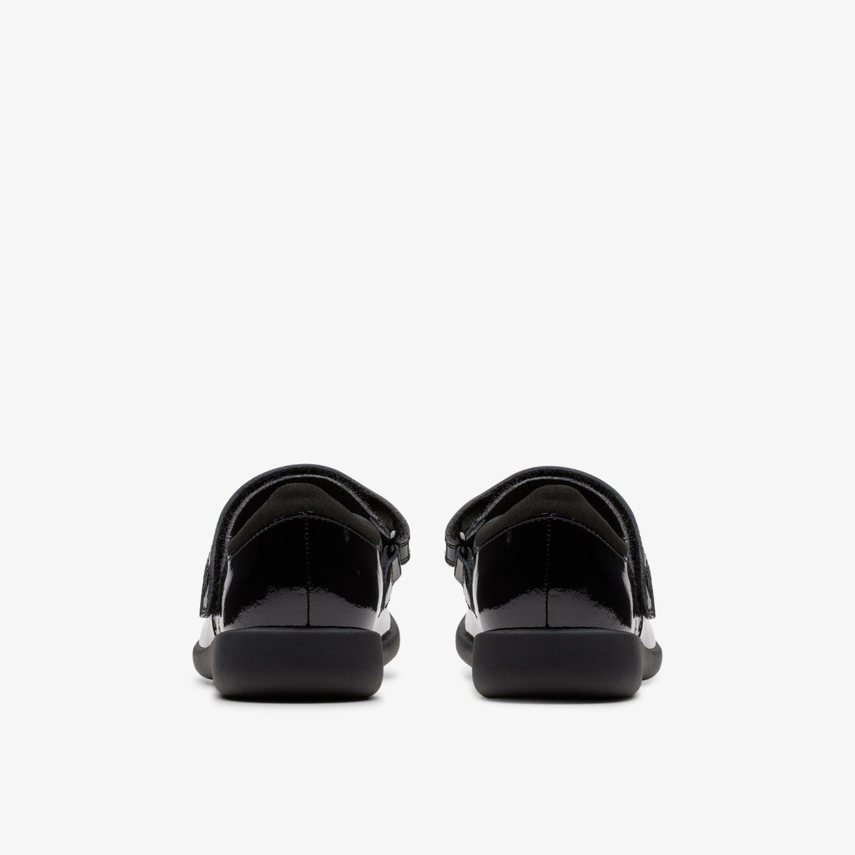 Clarks Kids Etch Pure Kid Black Patent