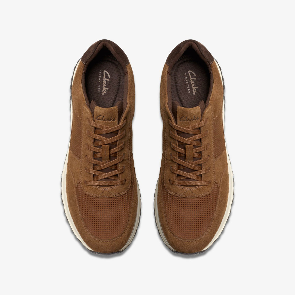 Clarks Men Radwell Lace Cola Combination
