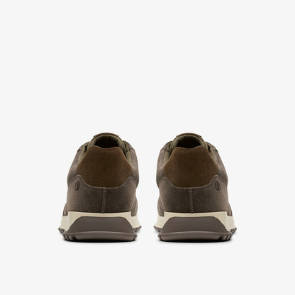 Clarks Men Radwell Lace Dark Grey Combination