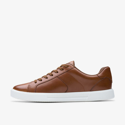 Clarks Men Romsey Lace Tan Leather