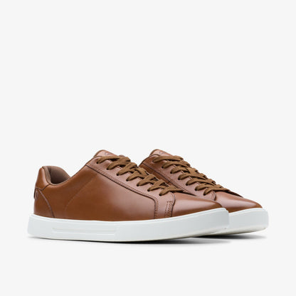 Clarks Men Romsey Lace Tan Leather