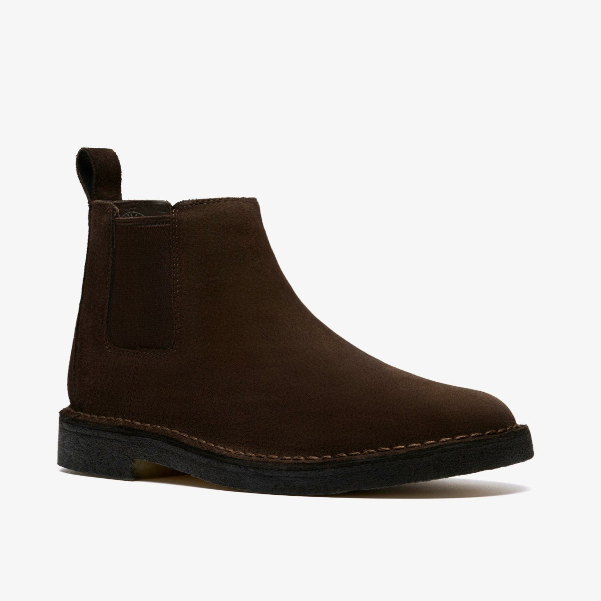 Clarks Men Desert Chelsea Dark Brown Suede