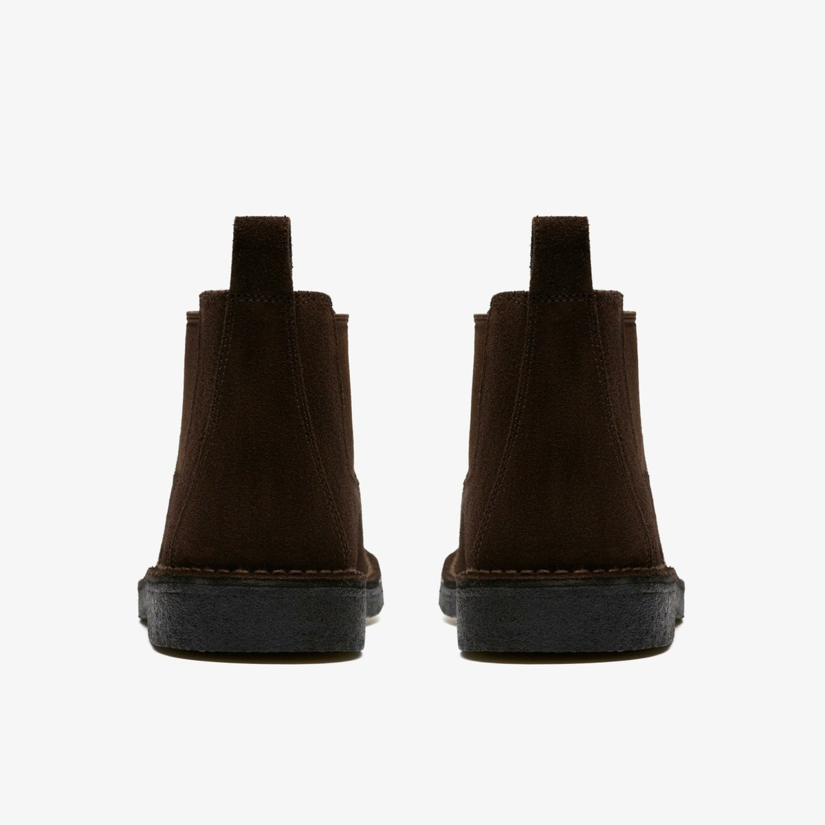 Clarks Men Desert Chelsea Dark Brown Suede
