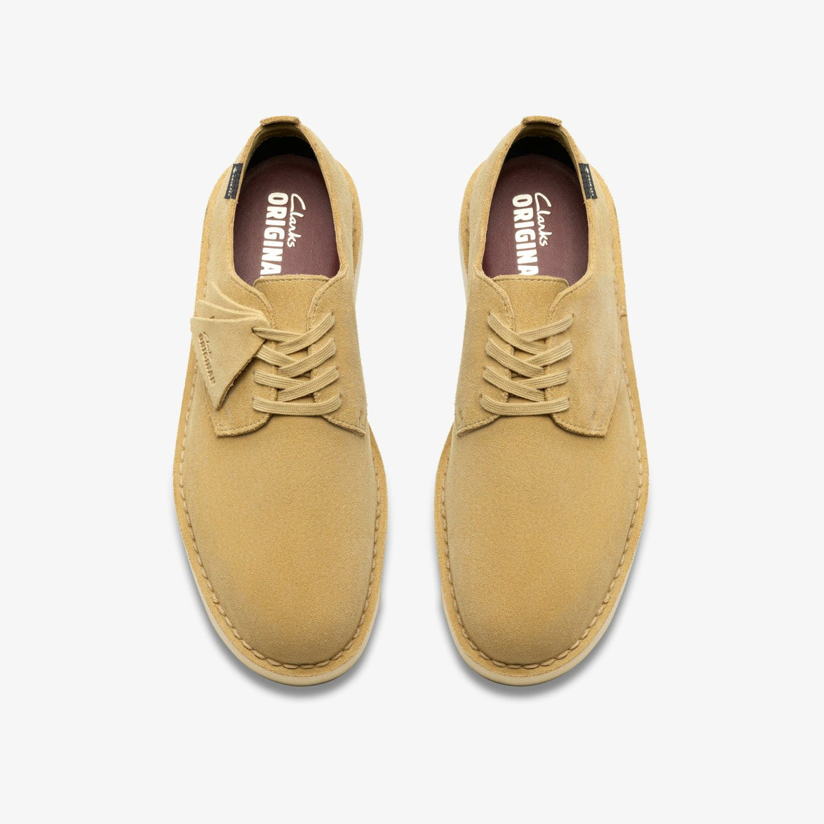Clarks Men Desert London GORE-TEX Maple Suede