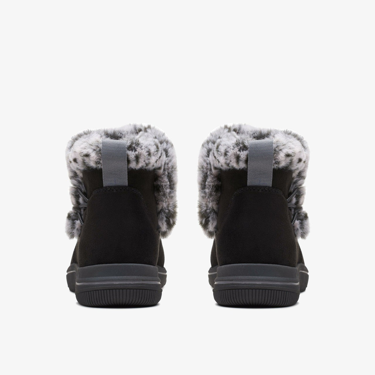 Clarks Women Brinkley Fur Black