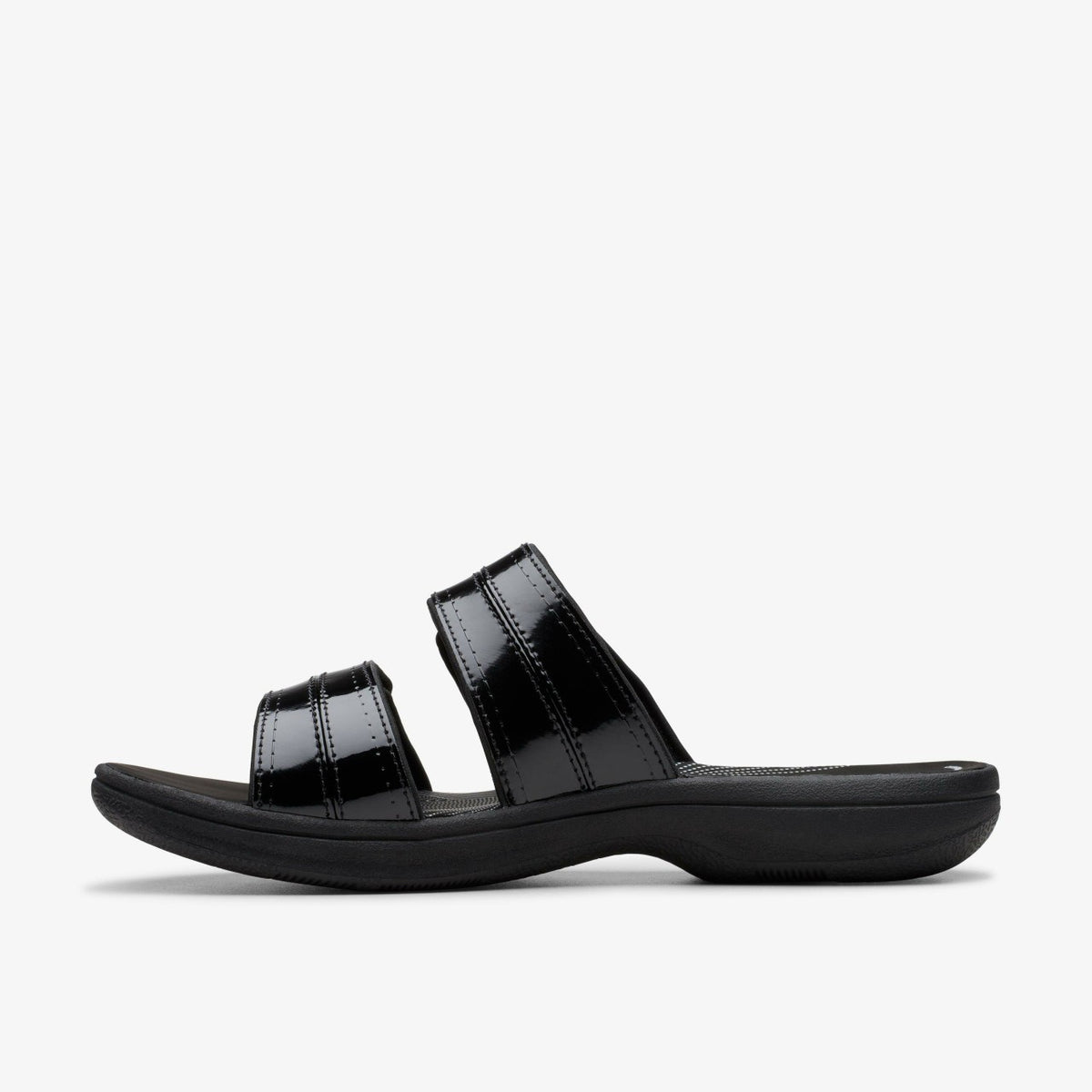 Clarks Women Brinkley Maye Black Patent