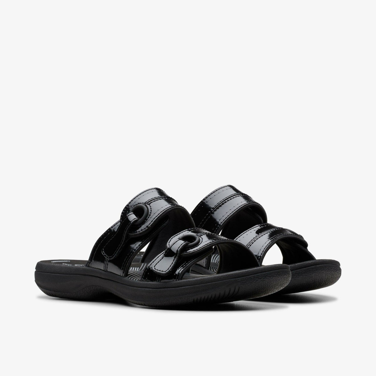 Clarks Women Brinkley Maye Black Patent