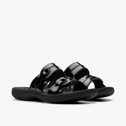 Clarks Women Brinkley Maye Black Patent