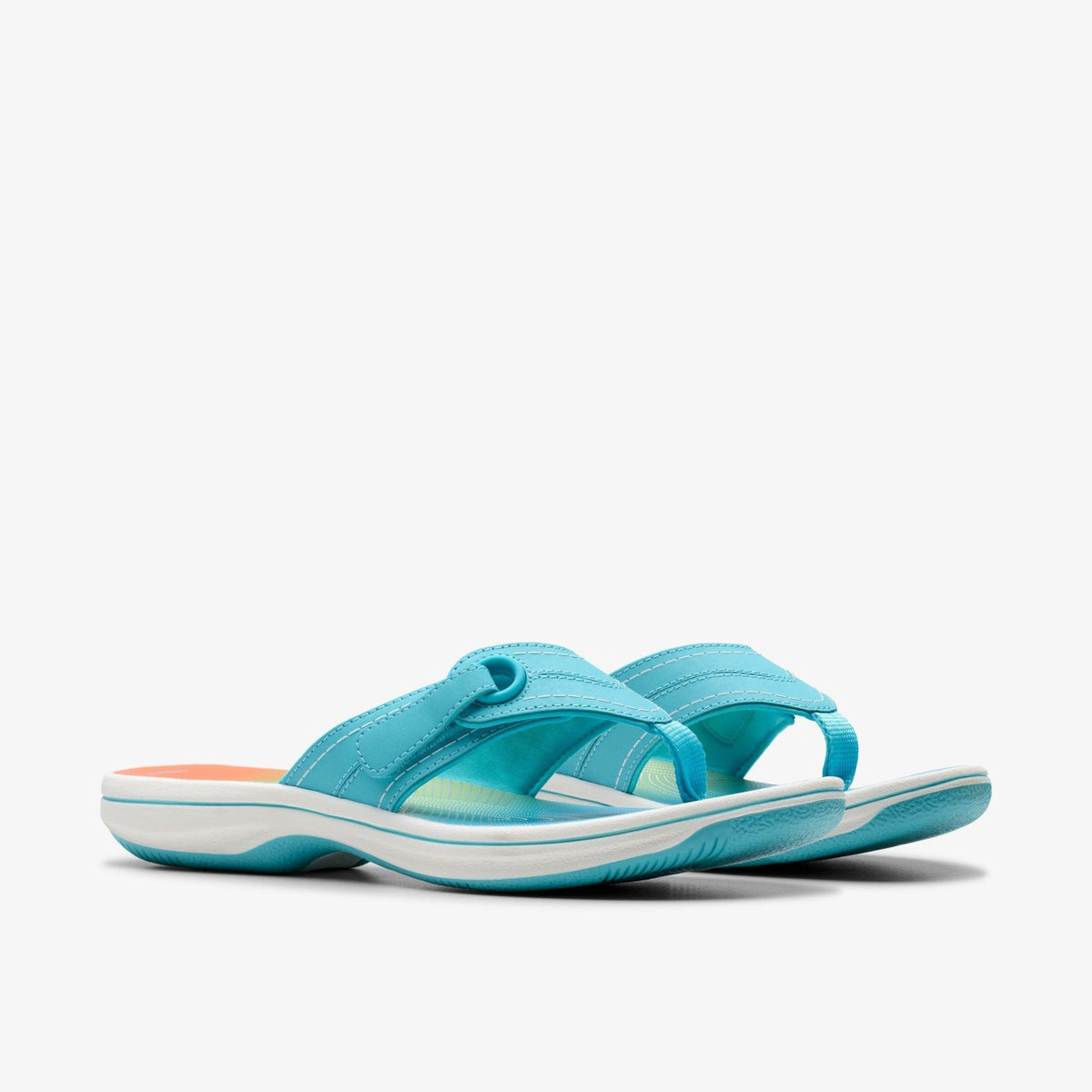 Clarks Women Brinkley Reyna Turquoise Ombre