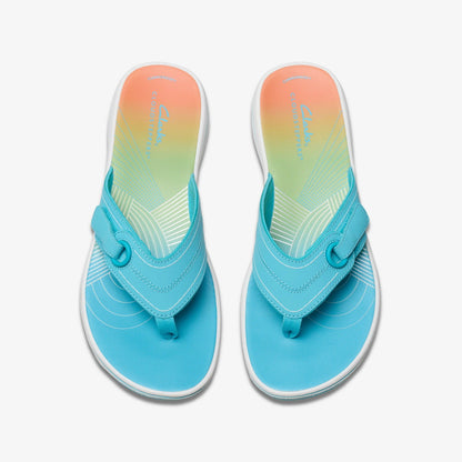 Clarks Women Brinkley Reyna Turquoise Ombre