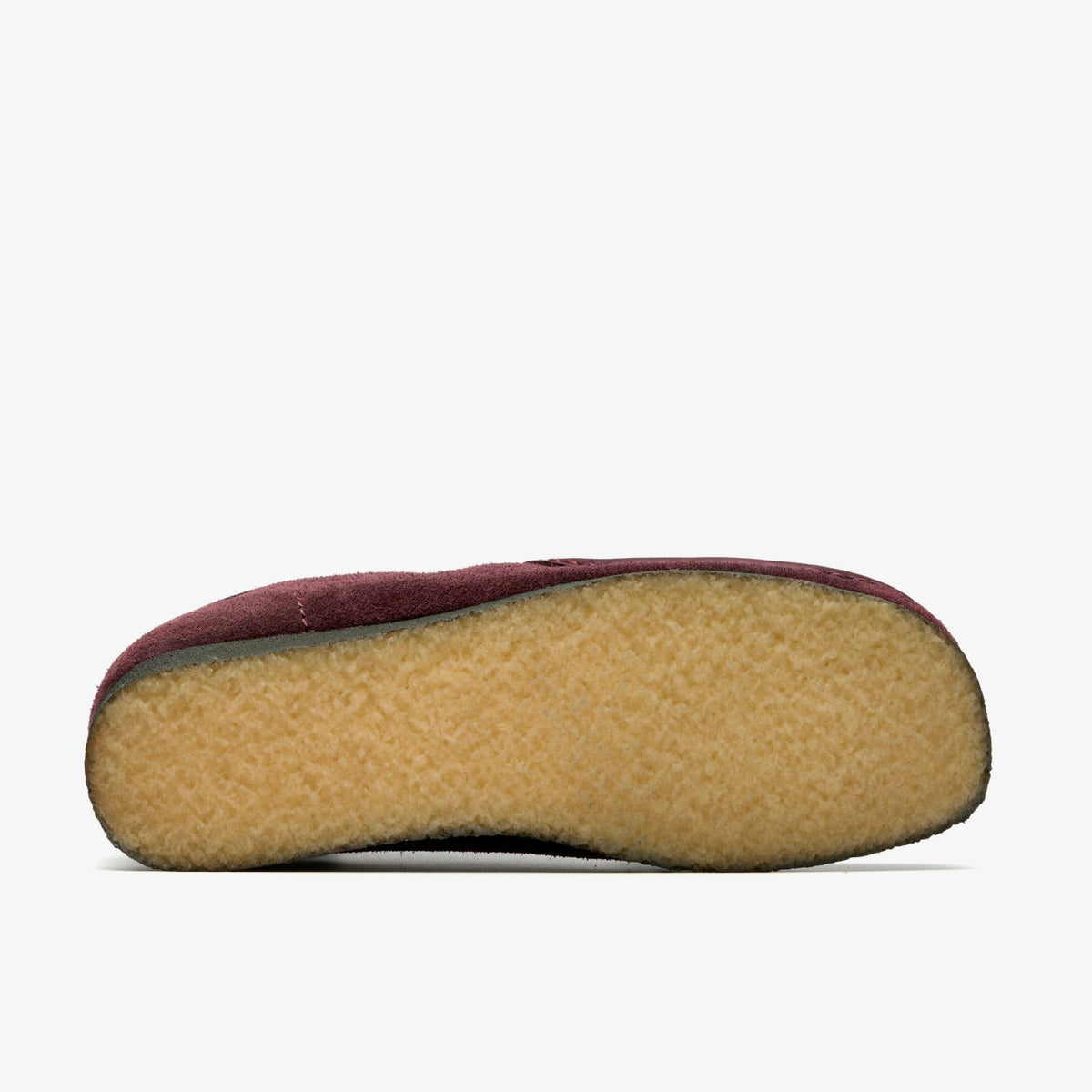 Clarks Men Wallabee Boot Purple Grape Suede