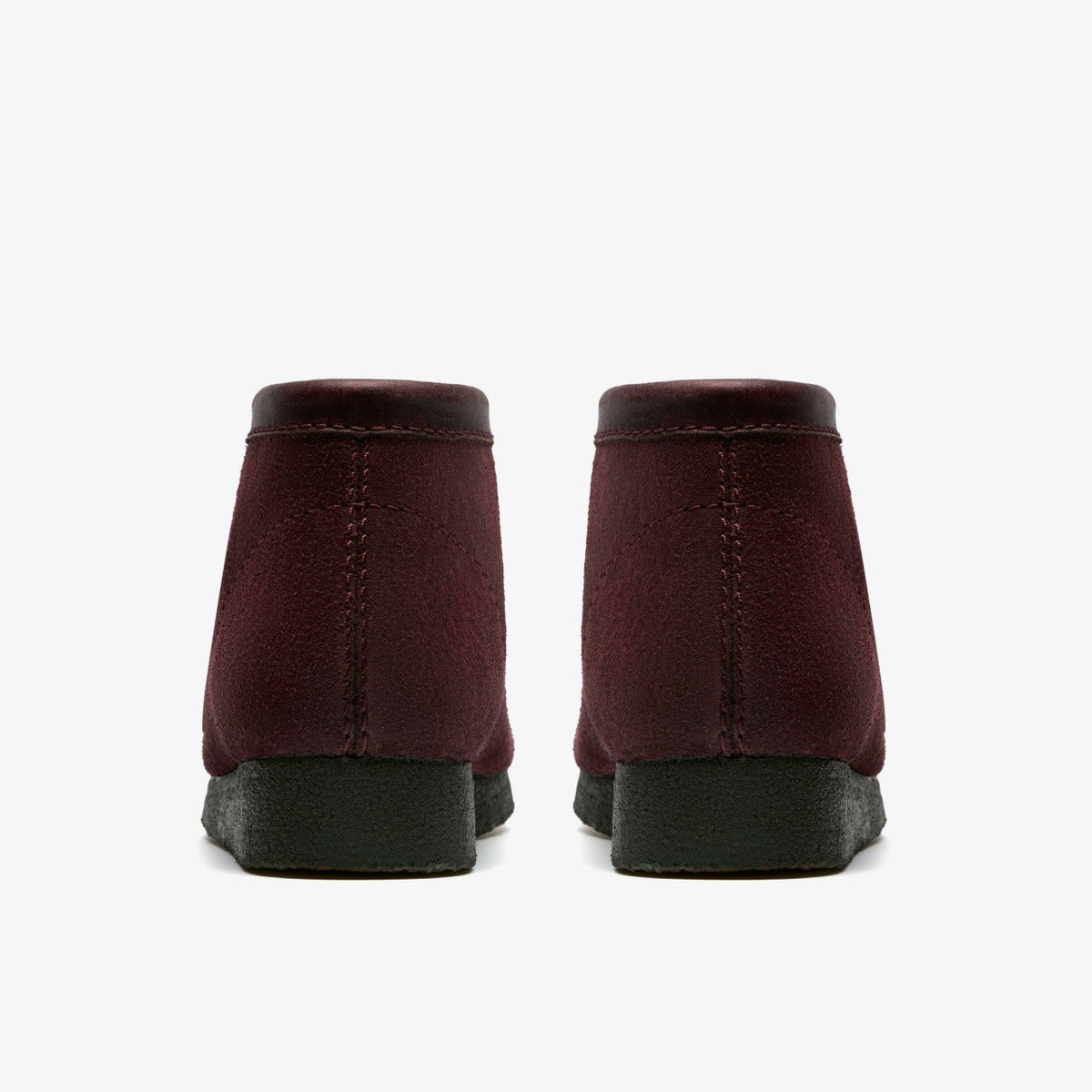Clarks Men Wallabee Boot Purple Grape Suede