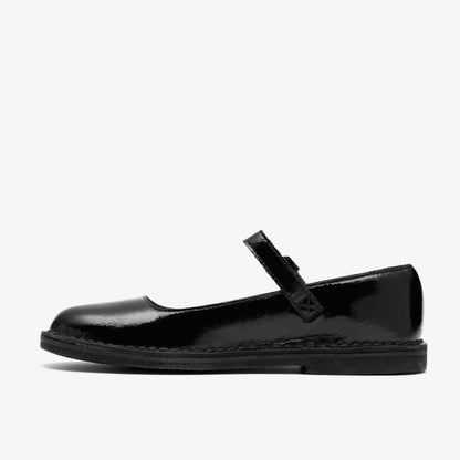 Clarks Women Desert Jane Black Patent