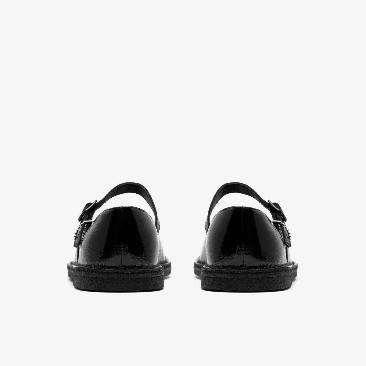 Clarks Women Desert Jane Black Patent