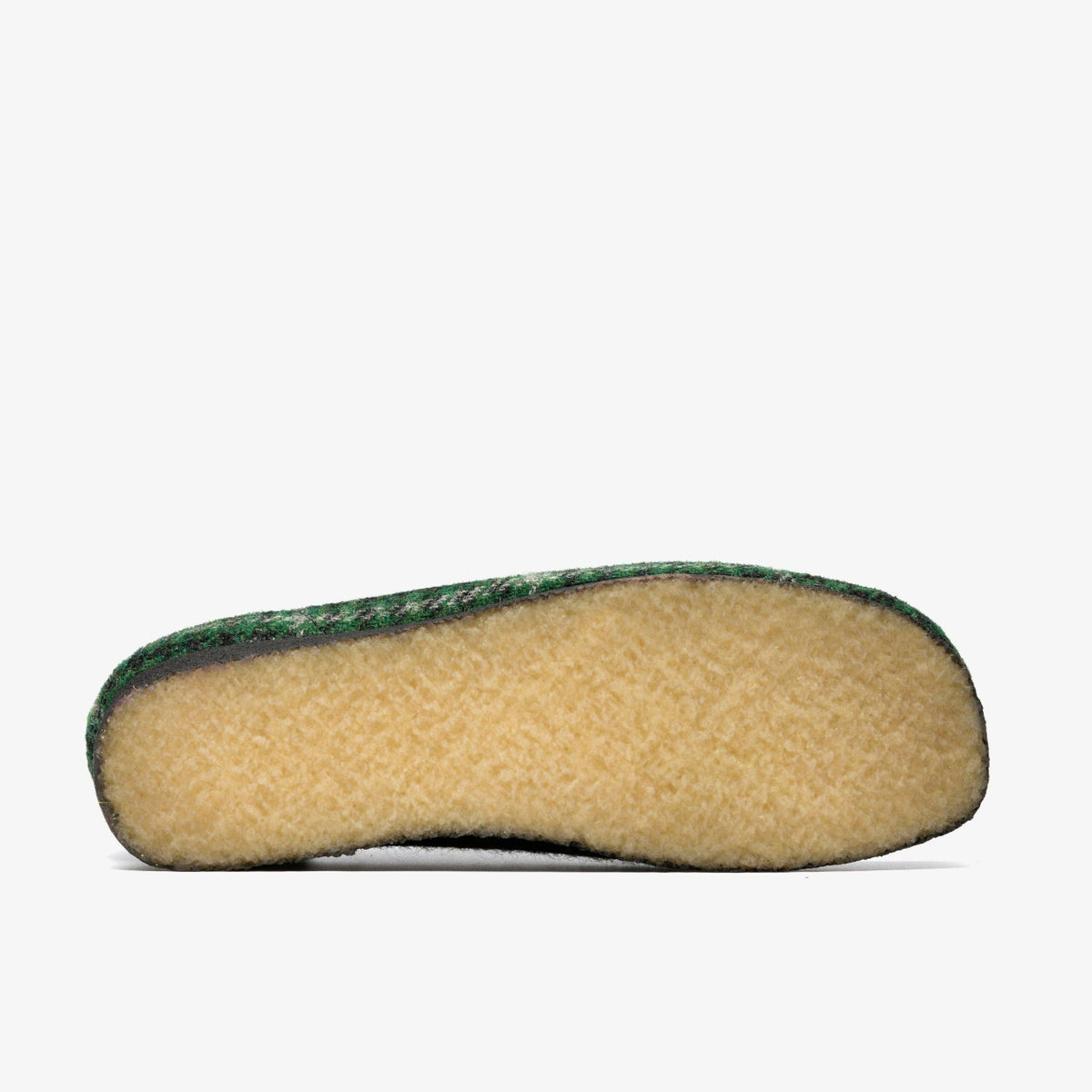 Clarks Men Wallabee Green Tweed Combination