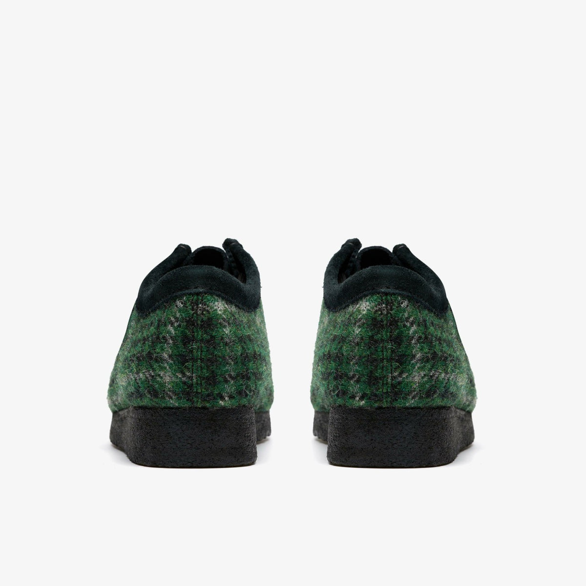 Clarks Men Wallabee Green Tweed Combination