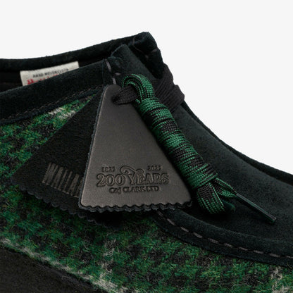 Clarks Men Wallabee Green Tweed Combination