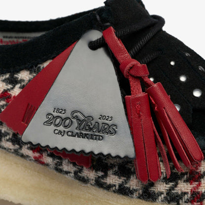 Clarks Women Wallabee Black Tweed Combination