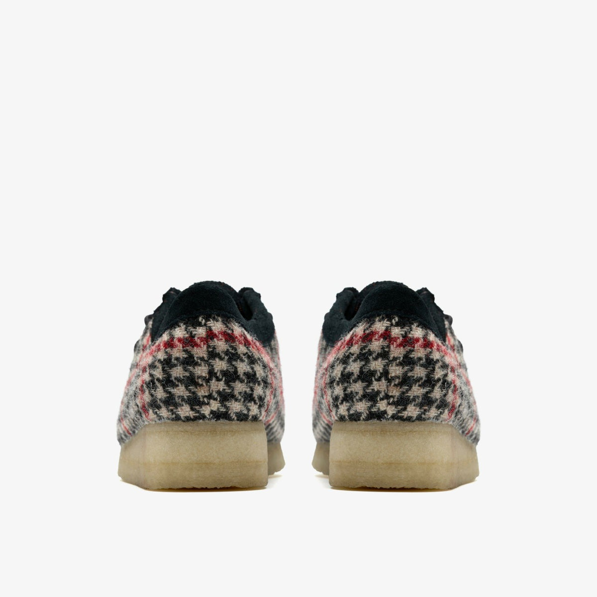 Clarks Women Wallabee Black Tweed Combination
