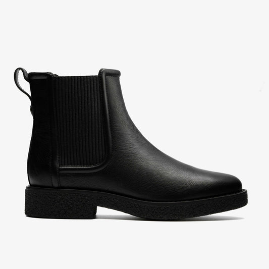 Clarks Women Nella Top Black Leather
