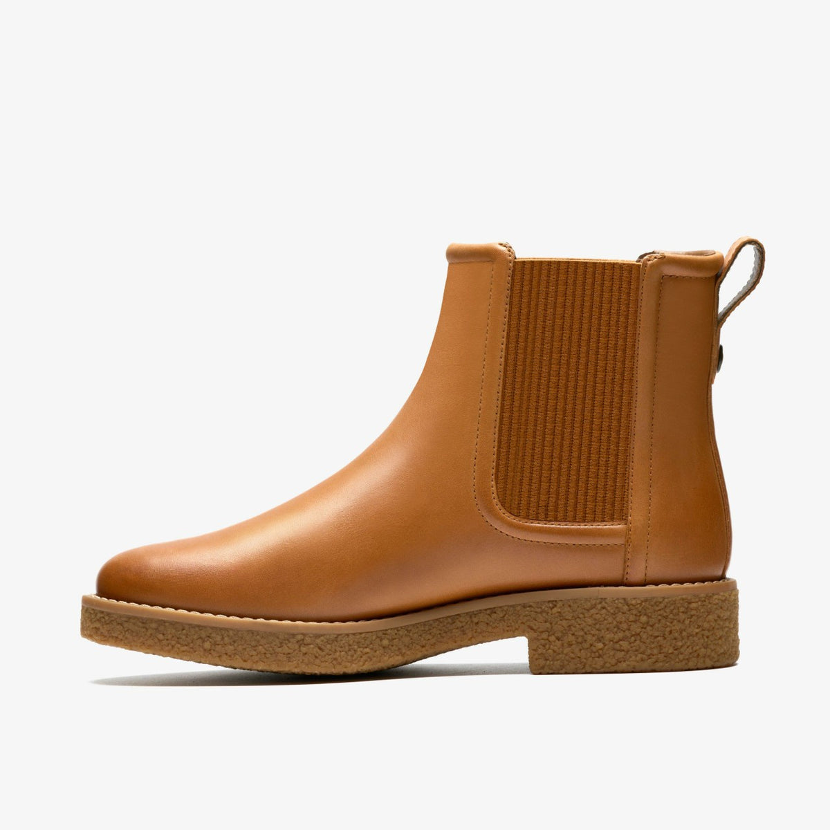 Clarks Women Nella Top Tan Leather