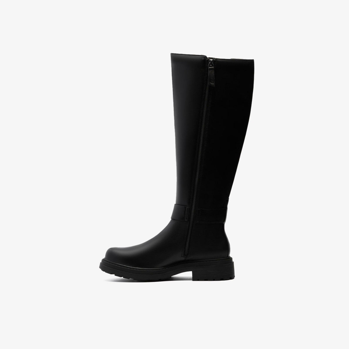 Clarks Women Orinoco 3 Tall Black Leather
